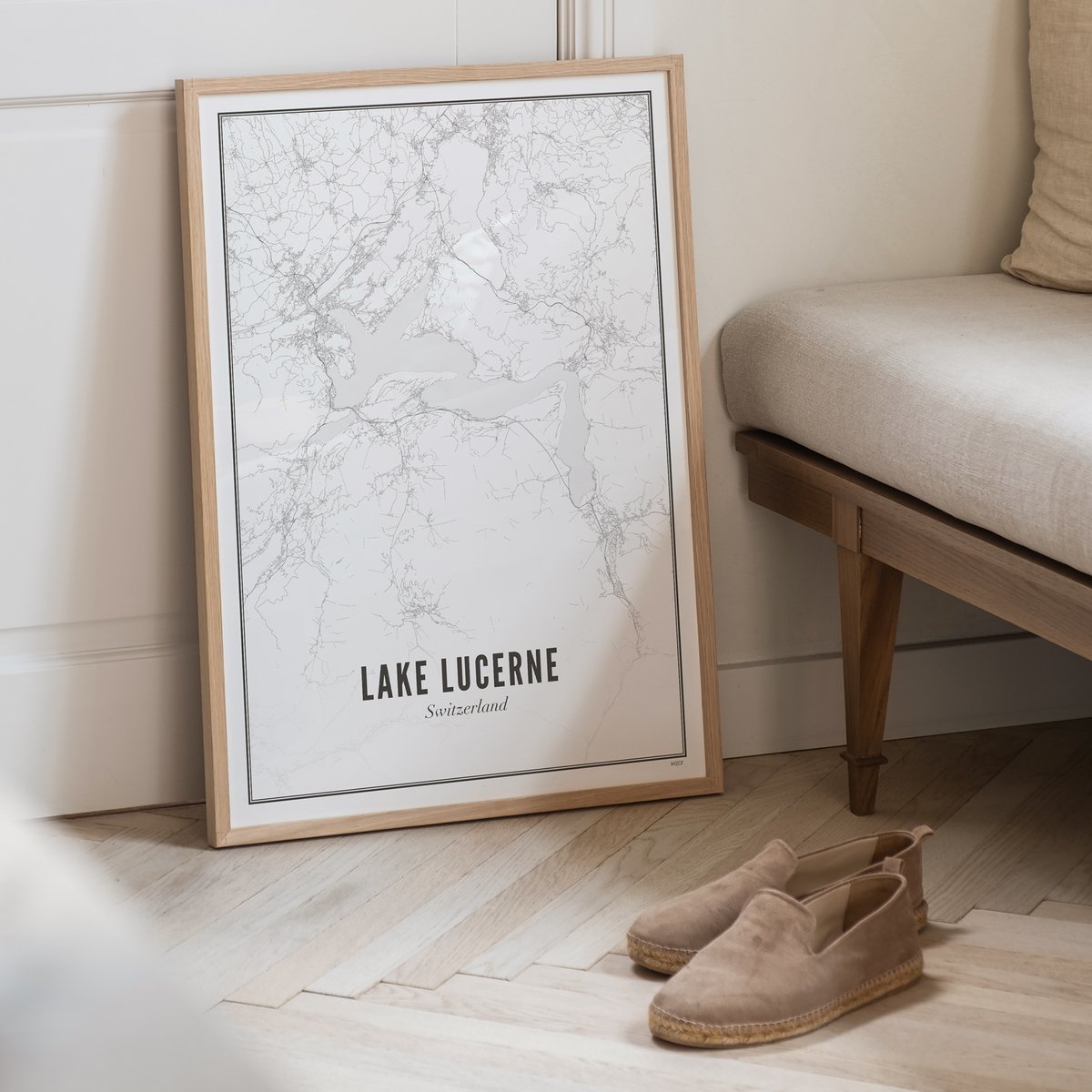 Poster van Vierwoudstrekenmeer | WIJCK. 